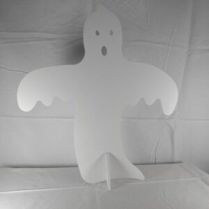 2016‎ Longaberger Woodcrafts RARE Halloween Whitewashed Ghost Silhouette Cutout